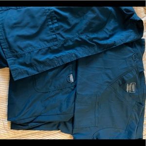 Cherokee Workwear Scrub Set w Jacket